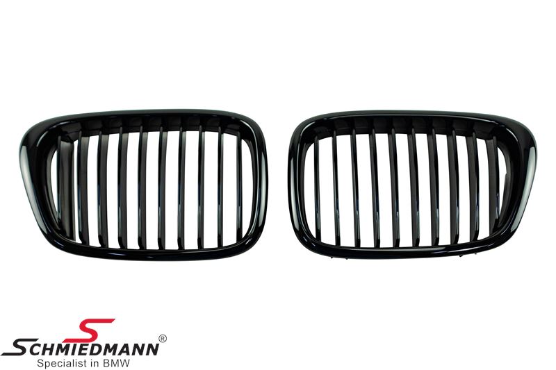 Münich Edition Nierensatz Schwarz glänzend – BMW E39