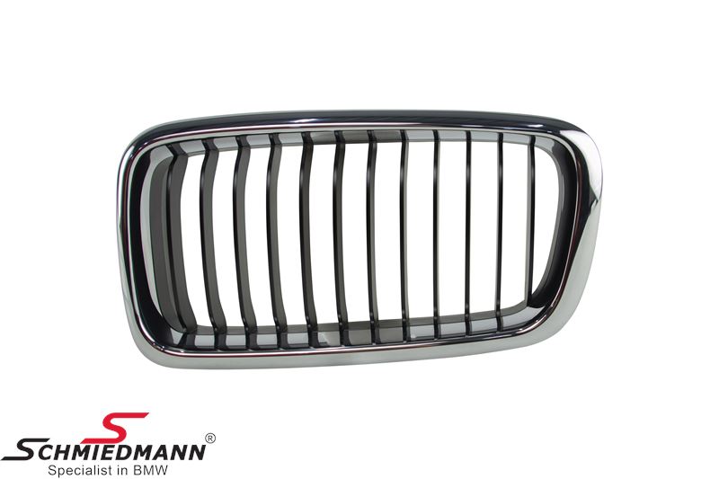 BMW Original Niere Facelift Chrom/Schwarz – E38