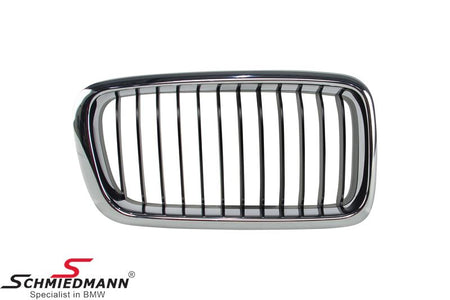 BMW Original Niere Facelift Chrom/Schwarz – E38