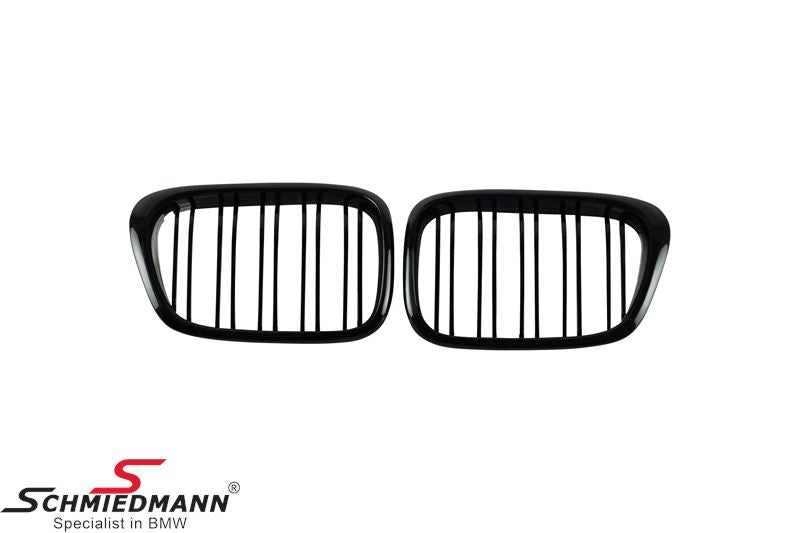 Diederichs Doppelsteg-Nierensatz Facelift Schwarz – BMW E39