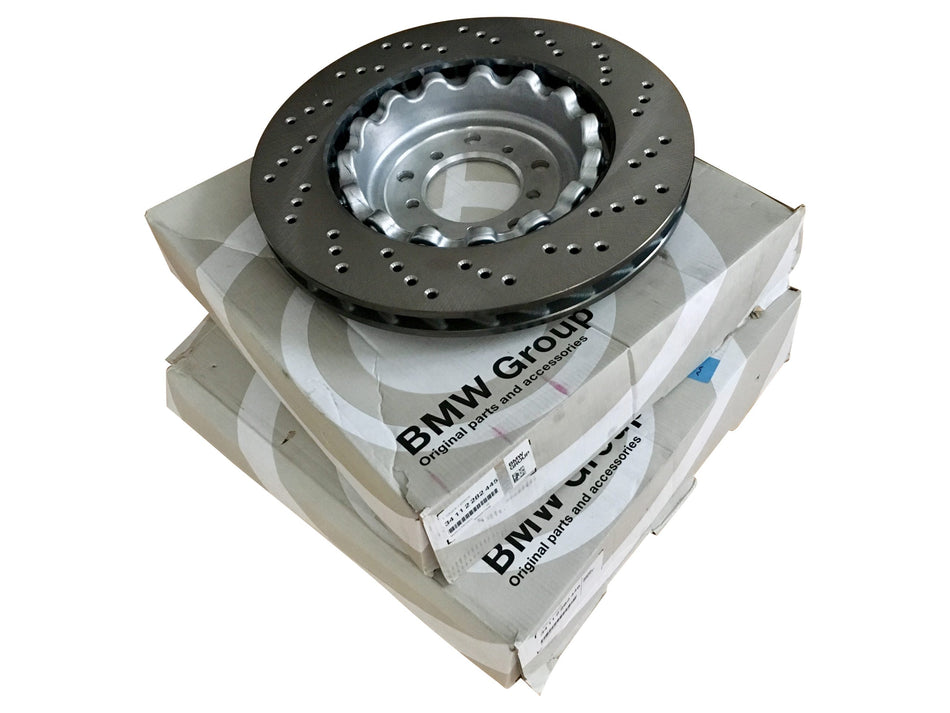 Originales Bremsscheiben-Set für F87 M2 | F80 M3 | F82 F83 M4 Vorderachse BMW