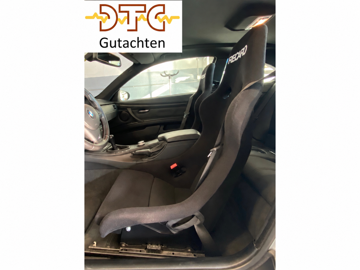 Einbaubeispiel Recaro Sitz mit Trackparts Umbaukit – Sitz nicht enthalten