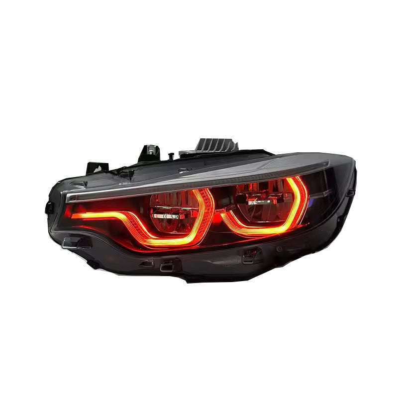 VMSS IKON V2 LED-Scheinwerfer – Rot/Gelb/Weiss – BMW F32/F33/F36/F80/F82/F83