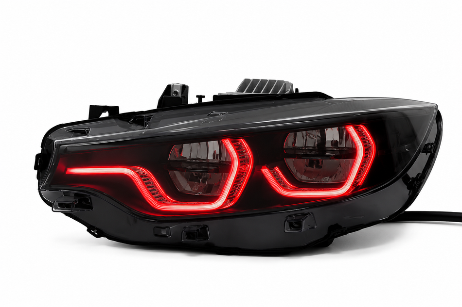 VMSS IKON V3 Black Shadow LED-Scheinwerfer – Tricolour – BMW F32/F33/F36/F80/F82/F83