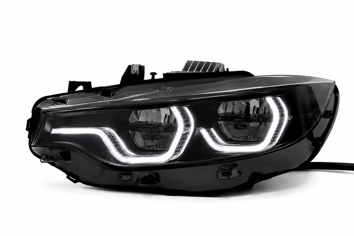 VMSS IKON V3 Black Shadow LED-Scheinwerfer – Gelb/Weiss – BMW F32/F33/F36/F80/F82/F83