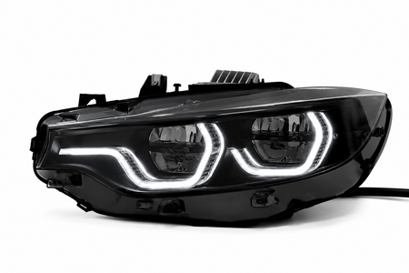 VMSS IKON V3 Black Shadow LED-Scheinwerfer – Gelb/Weiss – BMW F32/F33/F36/F80/F82/F83