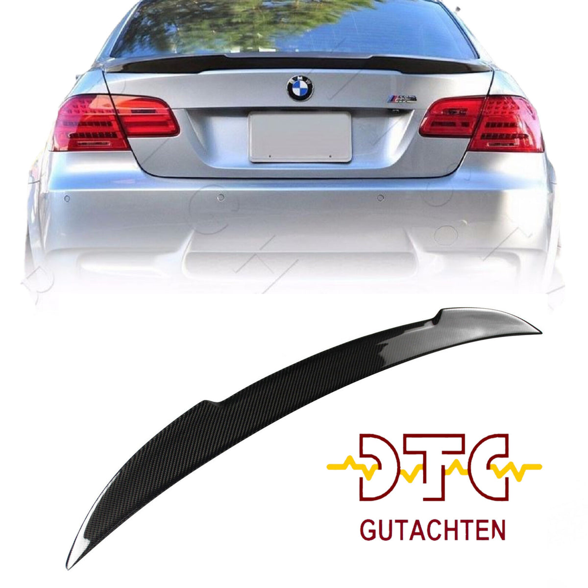 BMW E92 Coupé Heckspoiler M4-Style – Echtcarbon | DTC