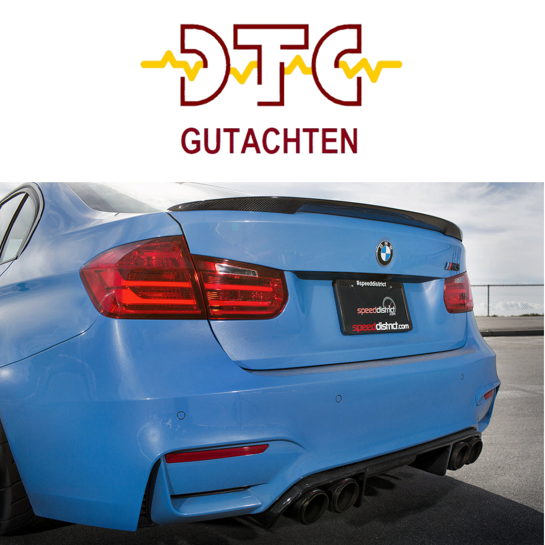 BMW F30 / F80 Heckspoiler P-Type – Echtcarbon | DTC