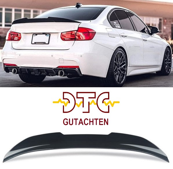 BMW F30 / F80 Heckspoiler PSM-Type – Schwarz Glanz | DTC
